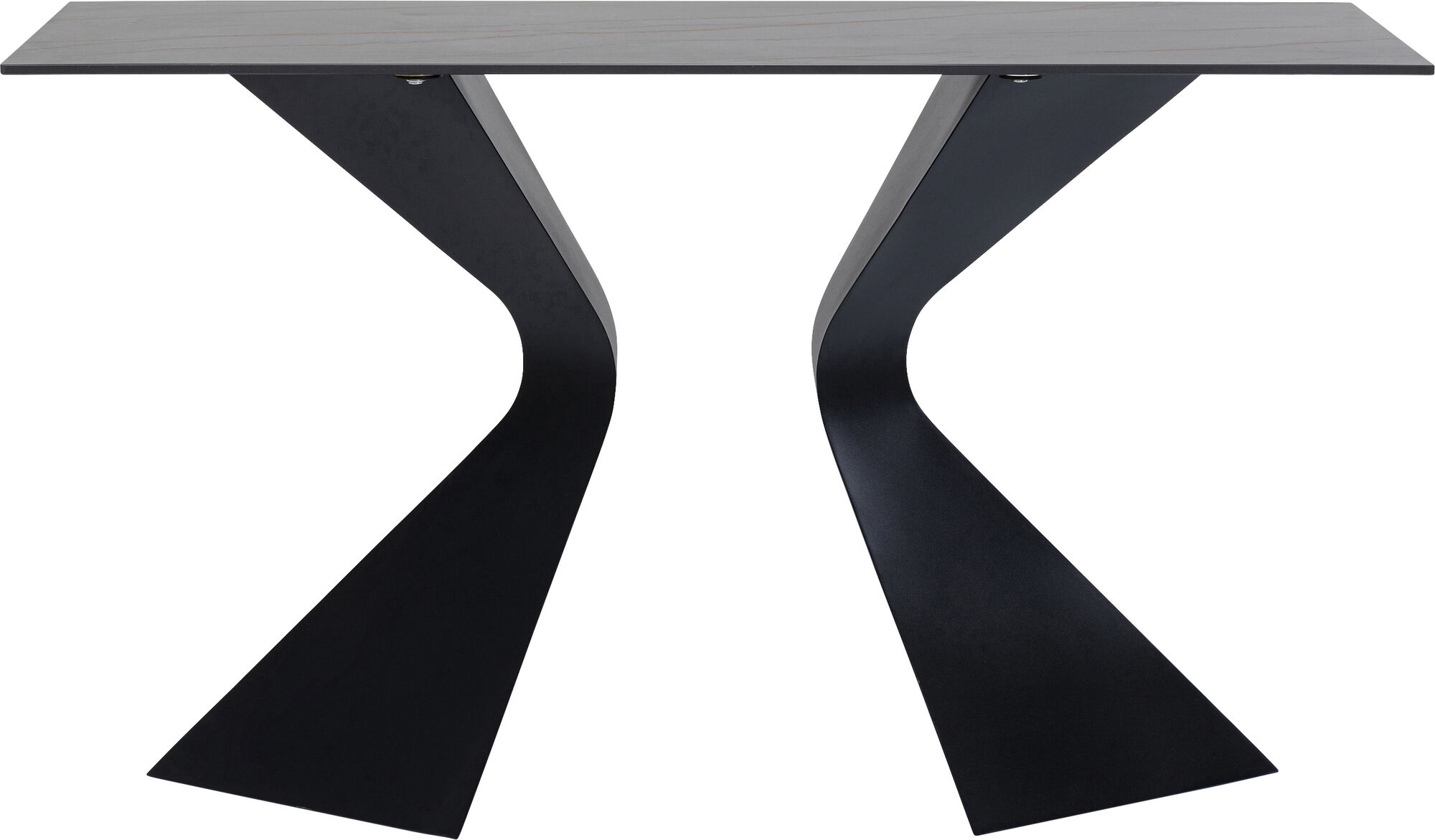 Konsole Gloria Schwarz Keramik 140x81cm – Grafik-1.