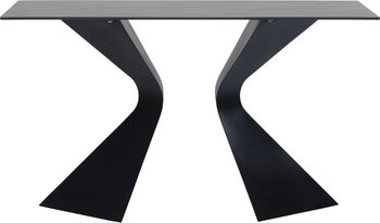 Konsole Gloria Schwarz Keramik 140x81cm – Grafik-1.