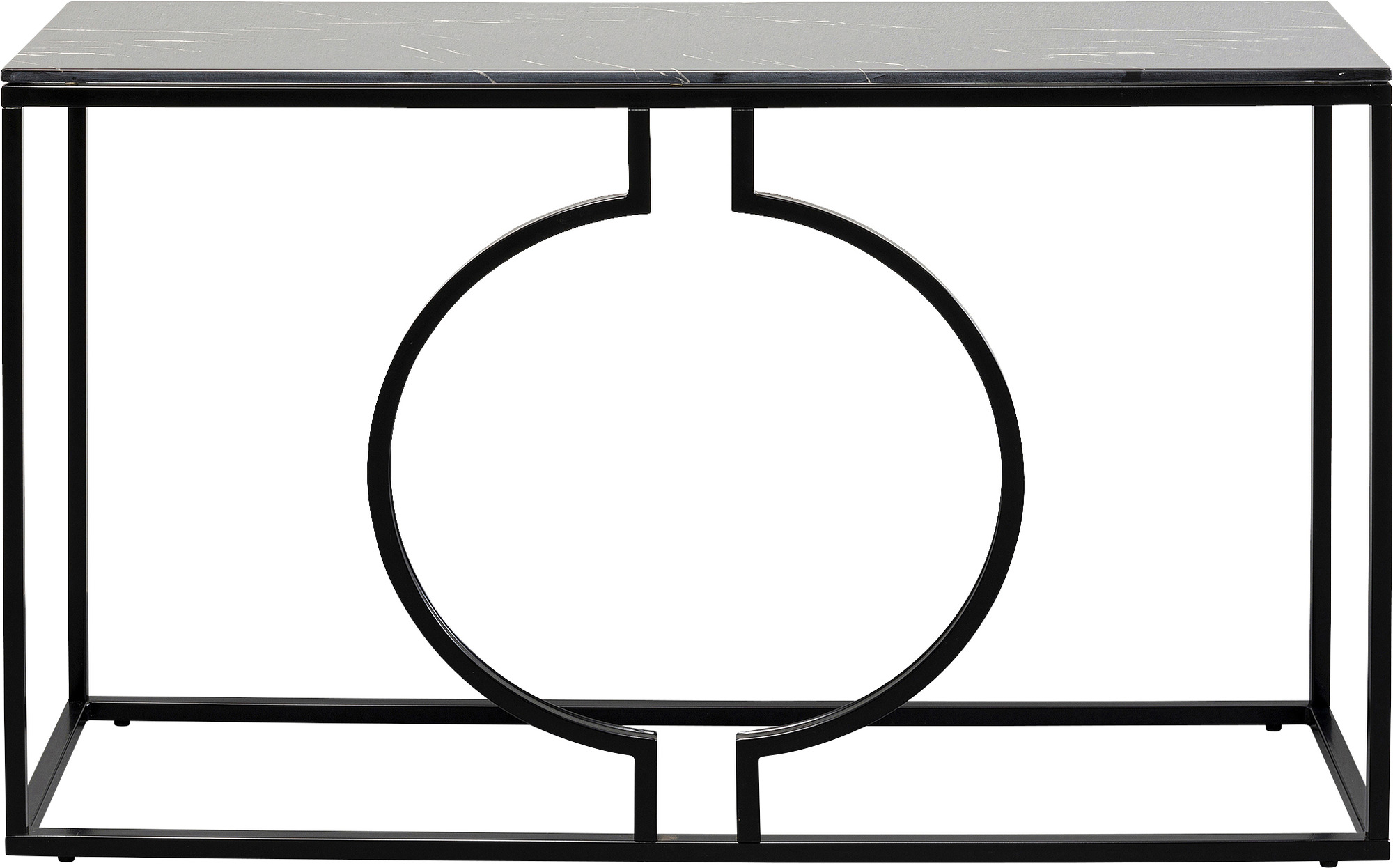 Konsole Miami Loft Schwarz 120x75cm