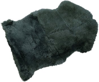 Lammfell Heidi Dunkelgrün 60x85cm – Grafik-1.