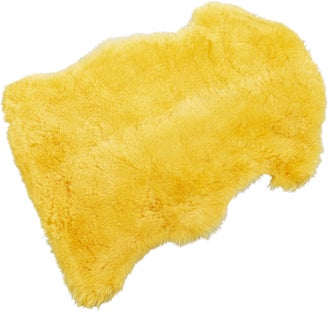Lammfell Heidi Gelb 60x85cm – Grafik-1.