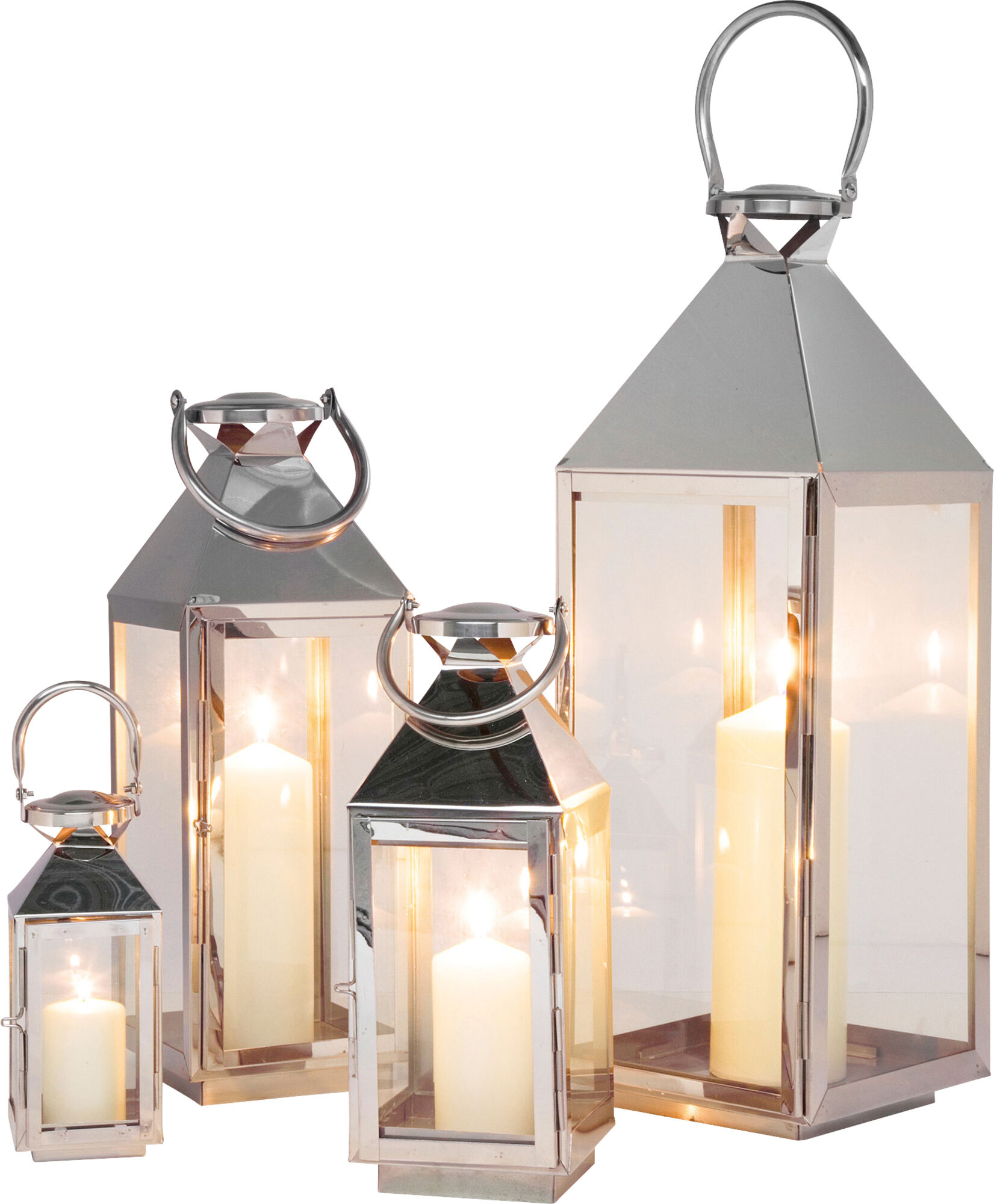 Laterne Giardino Silver (4/Set) – Grafik-1.