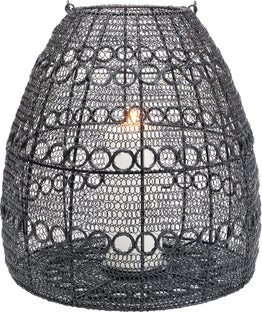 Laterne Dunya Schwarz 37cm – Grafik-1.