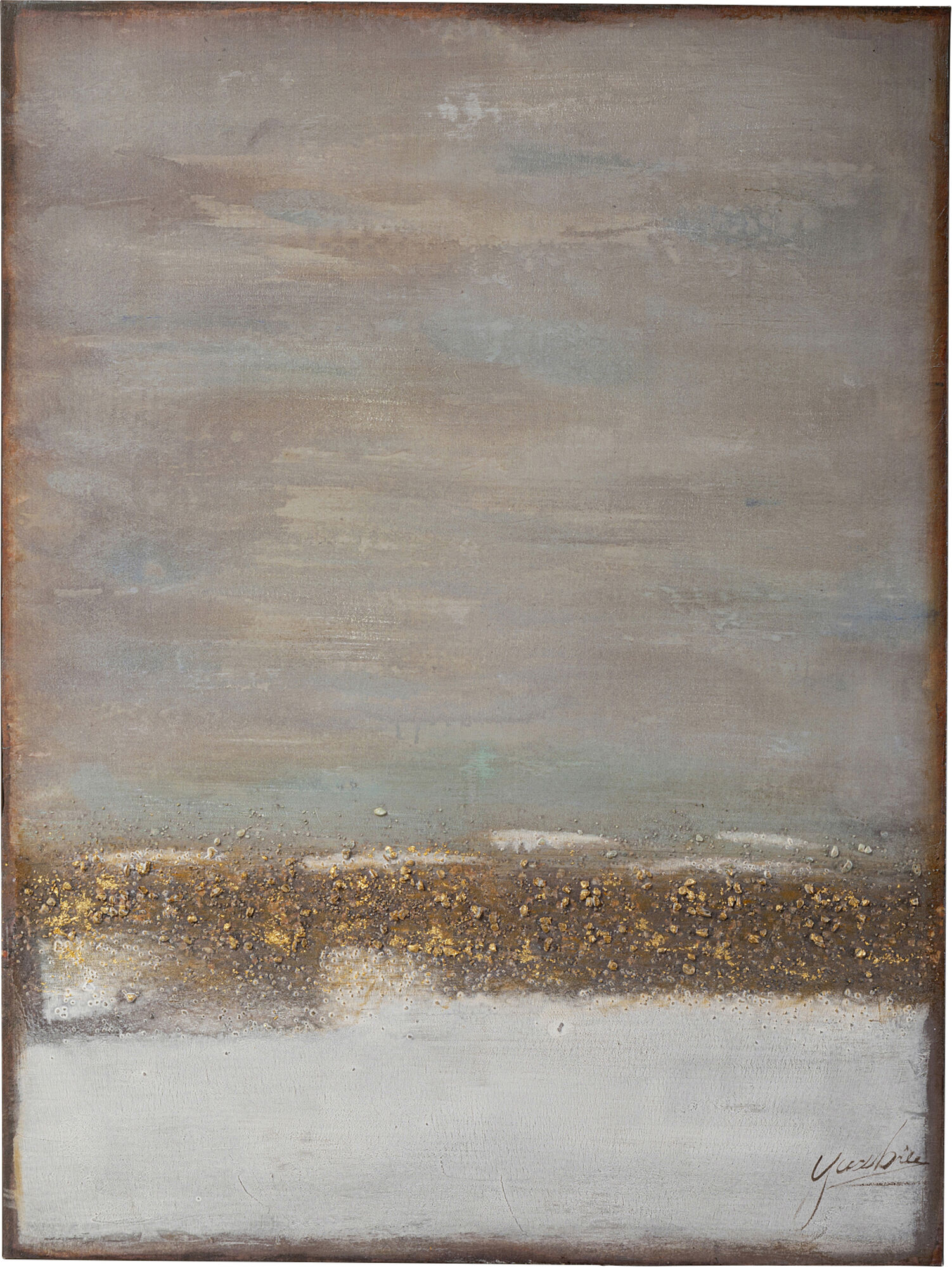 Leinwandbild Abstract Horizon 55x75cm – Grafik-1.