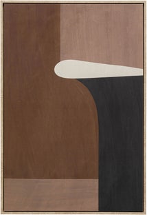 Leinwandbild Classic Shape Brownie 60x90cm – Grafik-1.