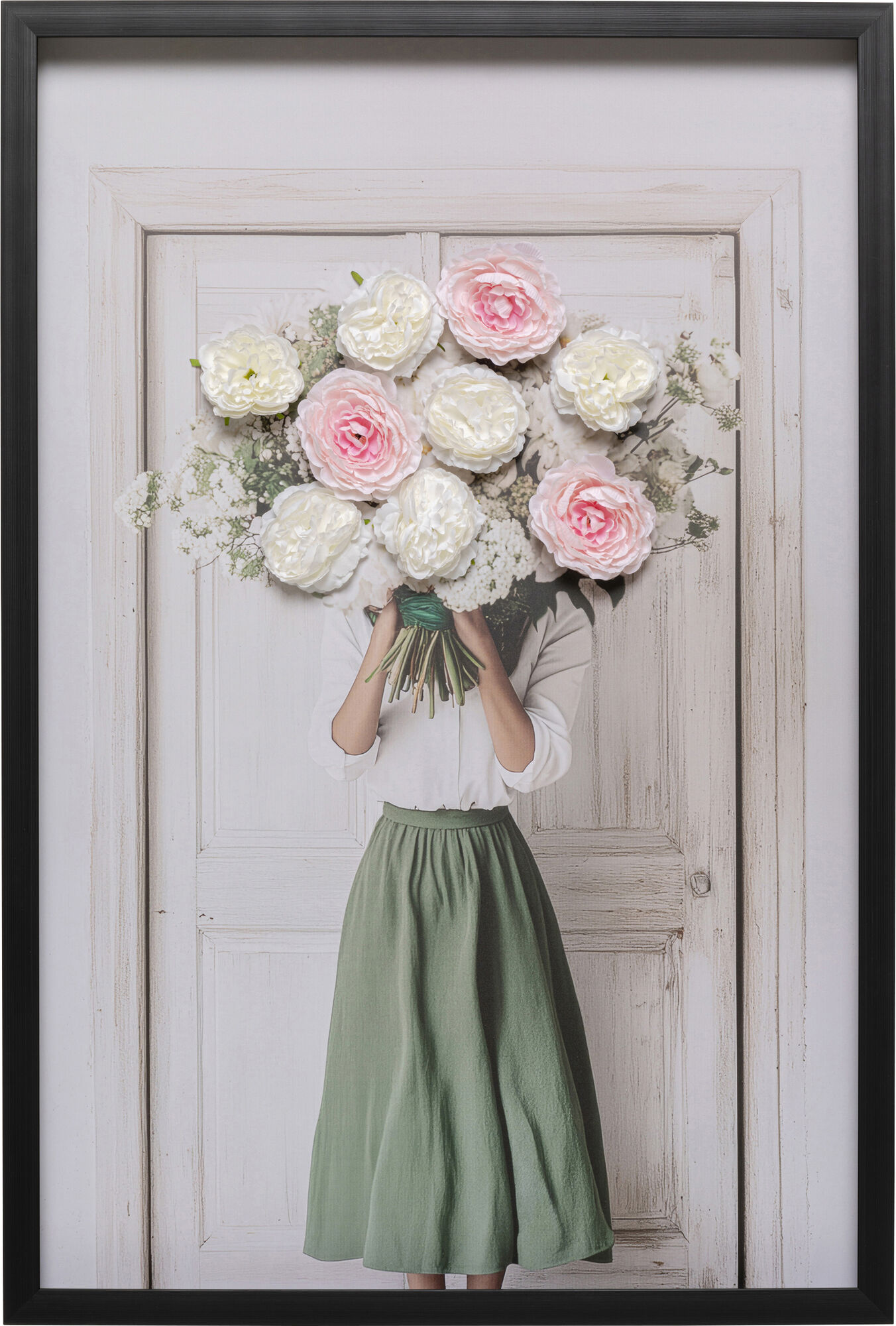 Leinwandbild Flower Bouquet 64x94cm – Grafik-1.