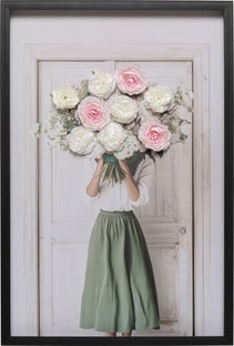 Leinwandbild Flower Bouquet 64x94cm – Grafik-1.