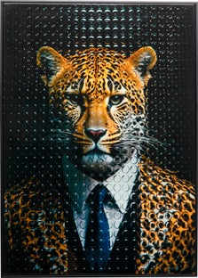 Leinwandbild Mister Leopard 50x70cm – Grafik-1.