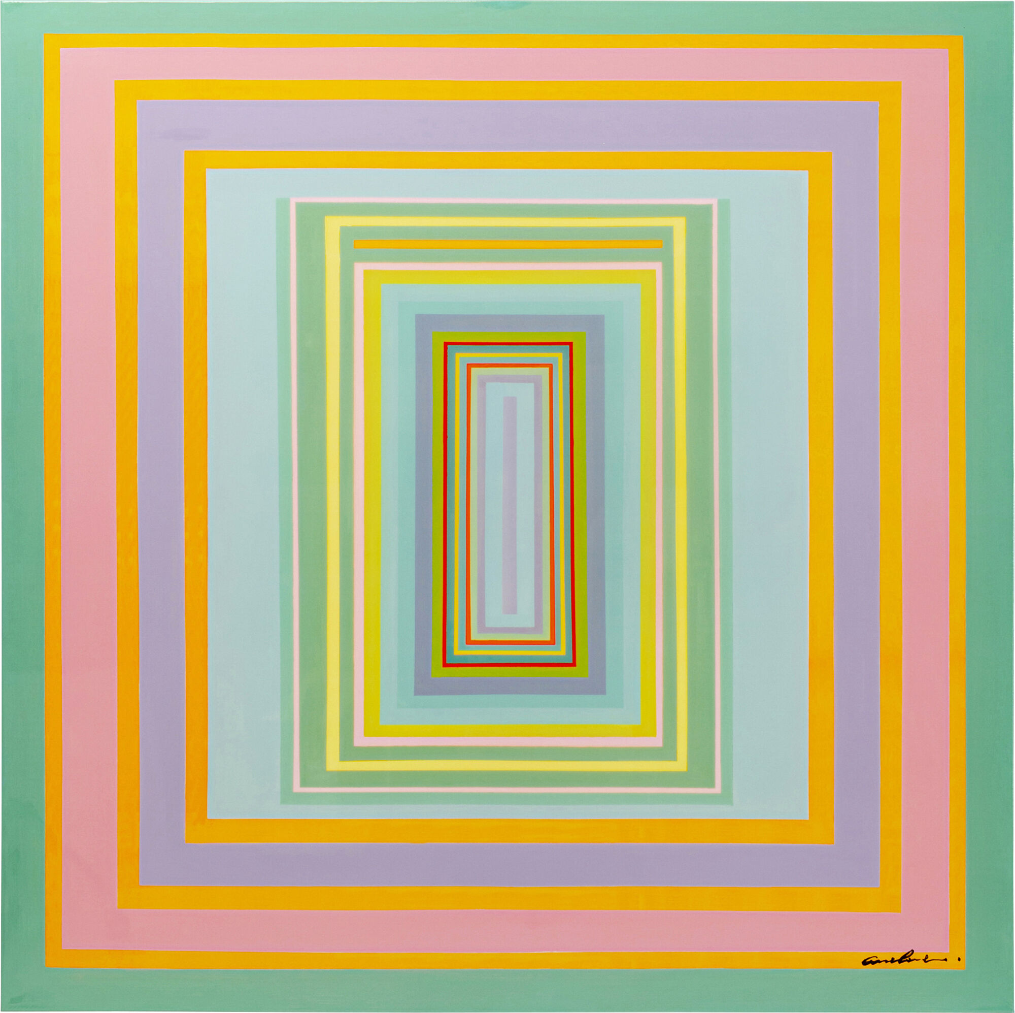 Leinwandbild Tendency Focus 140x140cm – Grafik-1.