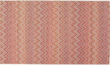 Outdoor Teppich Zigzag Rot 160x230cm – Grafik-1.