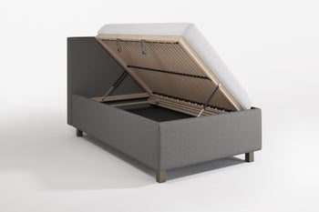 Polsterbett EVO 120x200 cm mit Stauraum – Grafik-1.