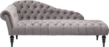 Recamiere Desire Velvet Silbergrau – Grafik-1.