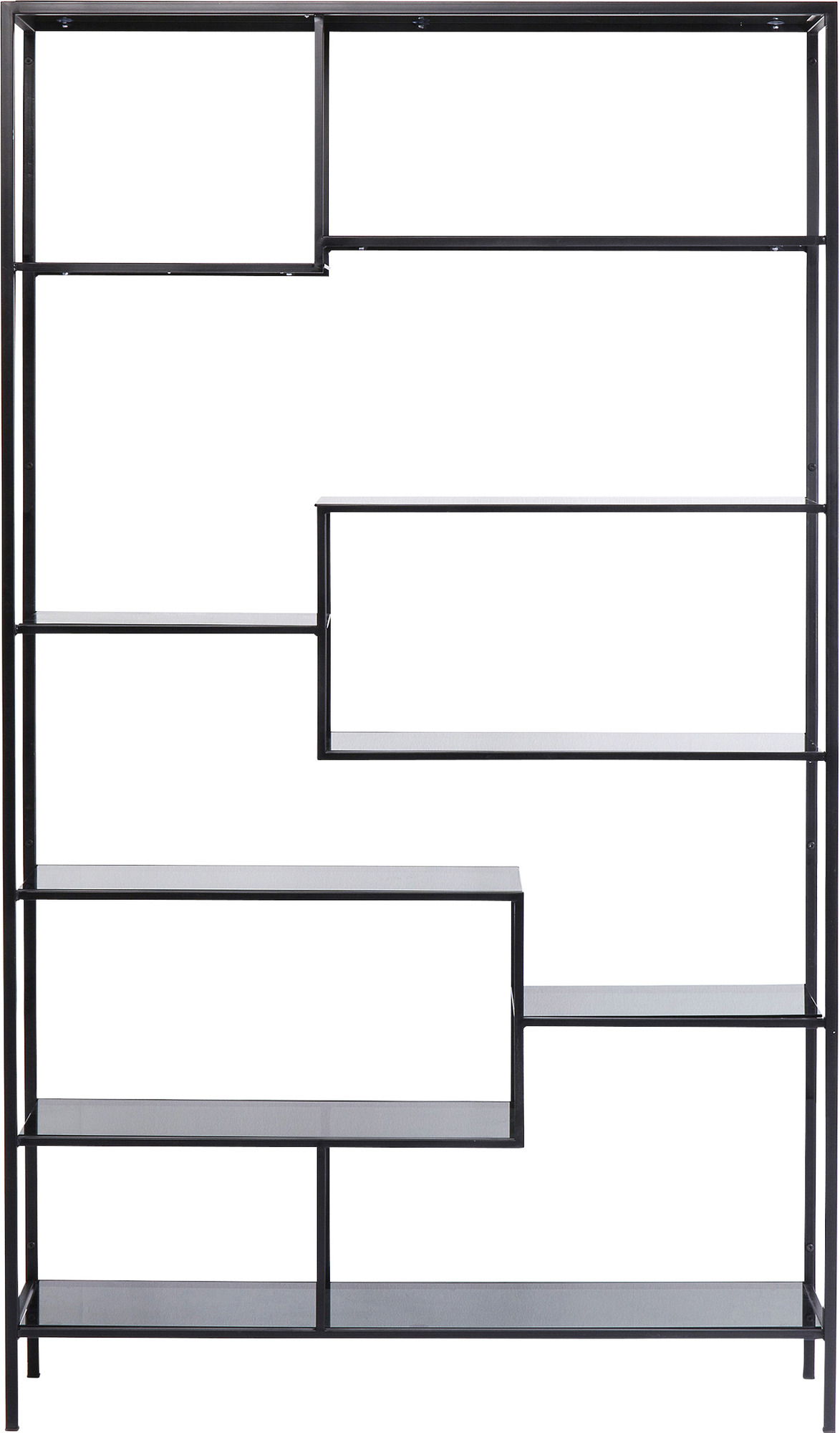 Regal Loft Schwarz 115x195cm