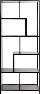 Regal Loftie Schwarz 77x185cm – Grafik-1.