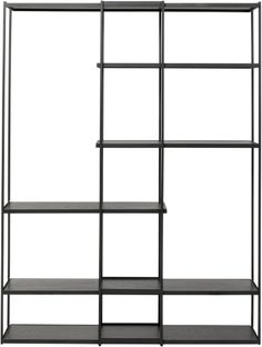 Regal Oslo Schwarz 150x200cm – Grafik-1.