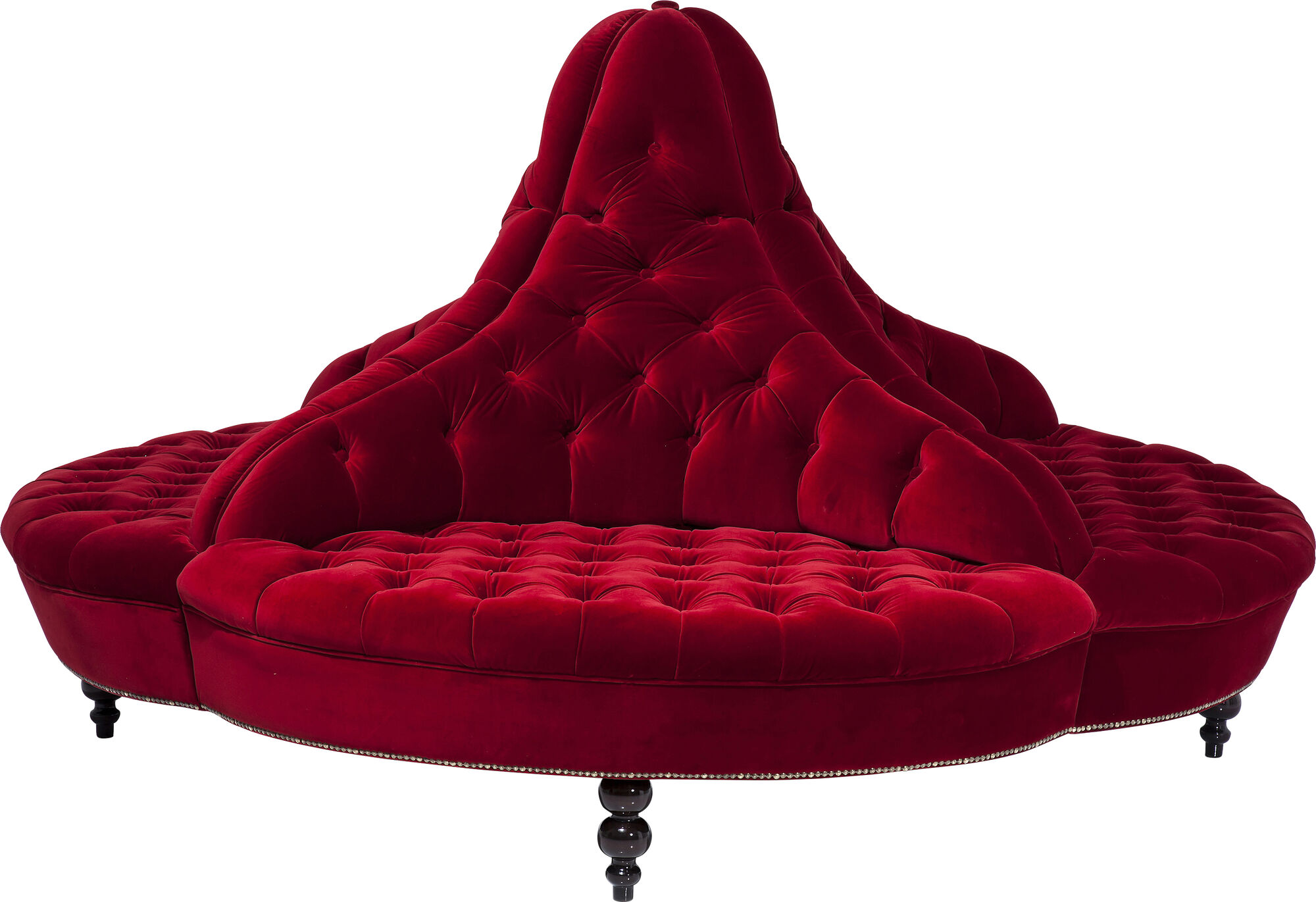 Rundsofa Boudoir 4-Sitzer Small – Grafik-1.