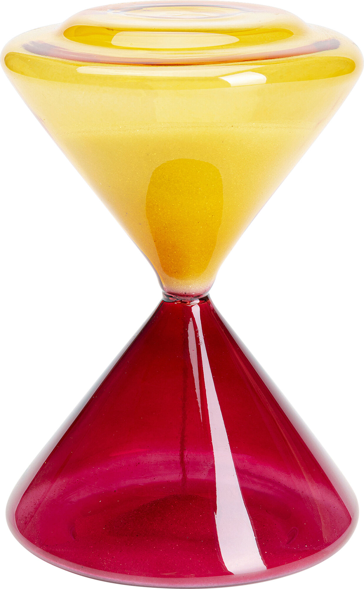 Sanduhr Timer Rot-Orange 18cm – Grafik-1.