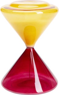 Sanduhr Timer Rot-Orange 18cm – Grafik-1.