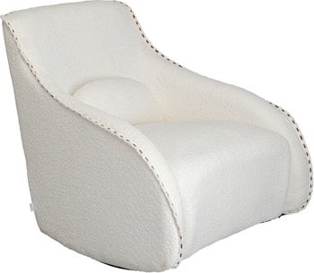 Schaukelsessel Swing Ritmo Boucle Creme – Grafik-1.