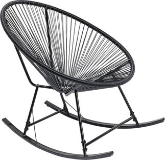 Schaukelstuhl Acapulco Mono Schwarz – Grafik-1.