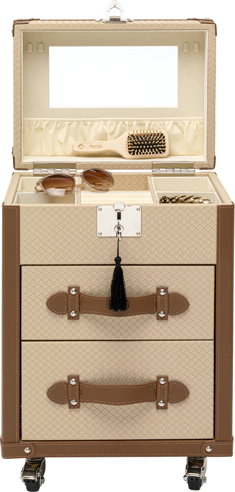 Schmuckkommode Venezia Creme