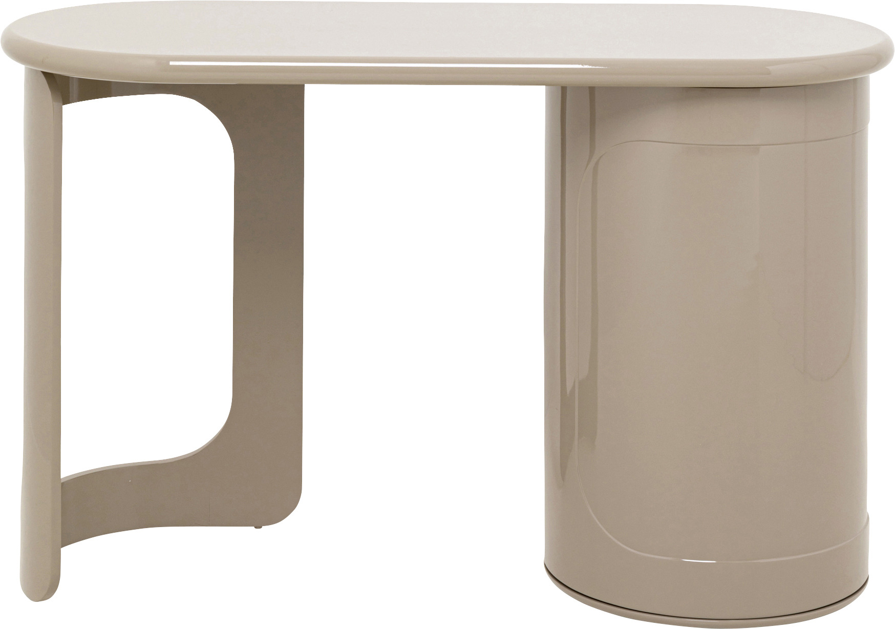 Schreibtisch Groove Taupe 120x80cm