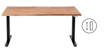 Schreibtisch Office Harmony Schwarz 160x80 – Grafik-1.