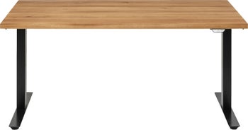 Schreibtisch Office Jackie Eiche Schwarz 160x80 – Grafik-1.