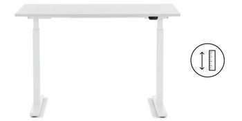 Schreibtisch Office Smart Weiß Weiß 120x60 – Grafik-1.
