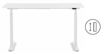 Schreibtisch Office Smart Weiß Weiß 140x70 – Grafik-1.