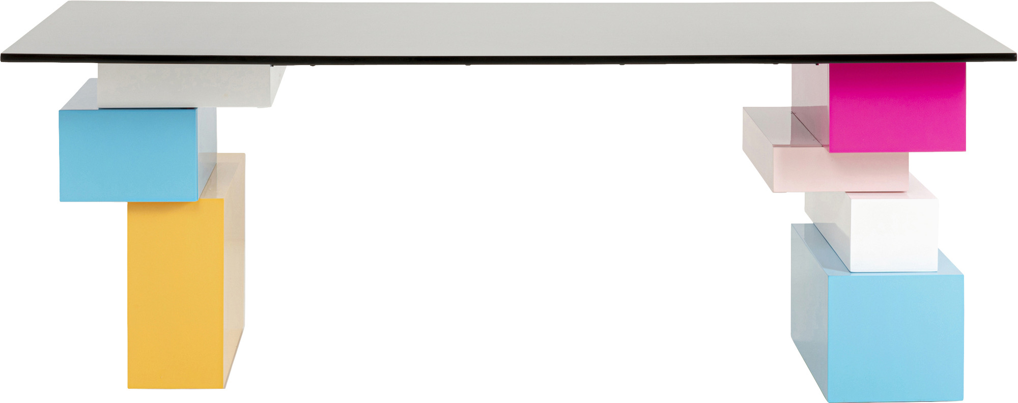 Schreibtisch Pixel ohne Glasplatte 200x90cm