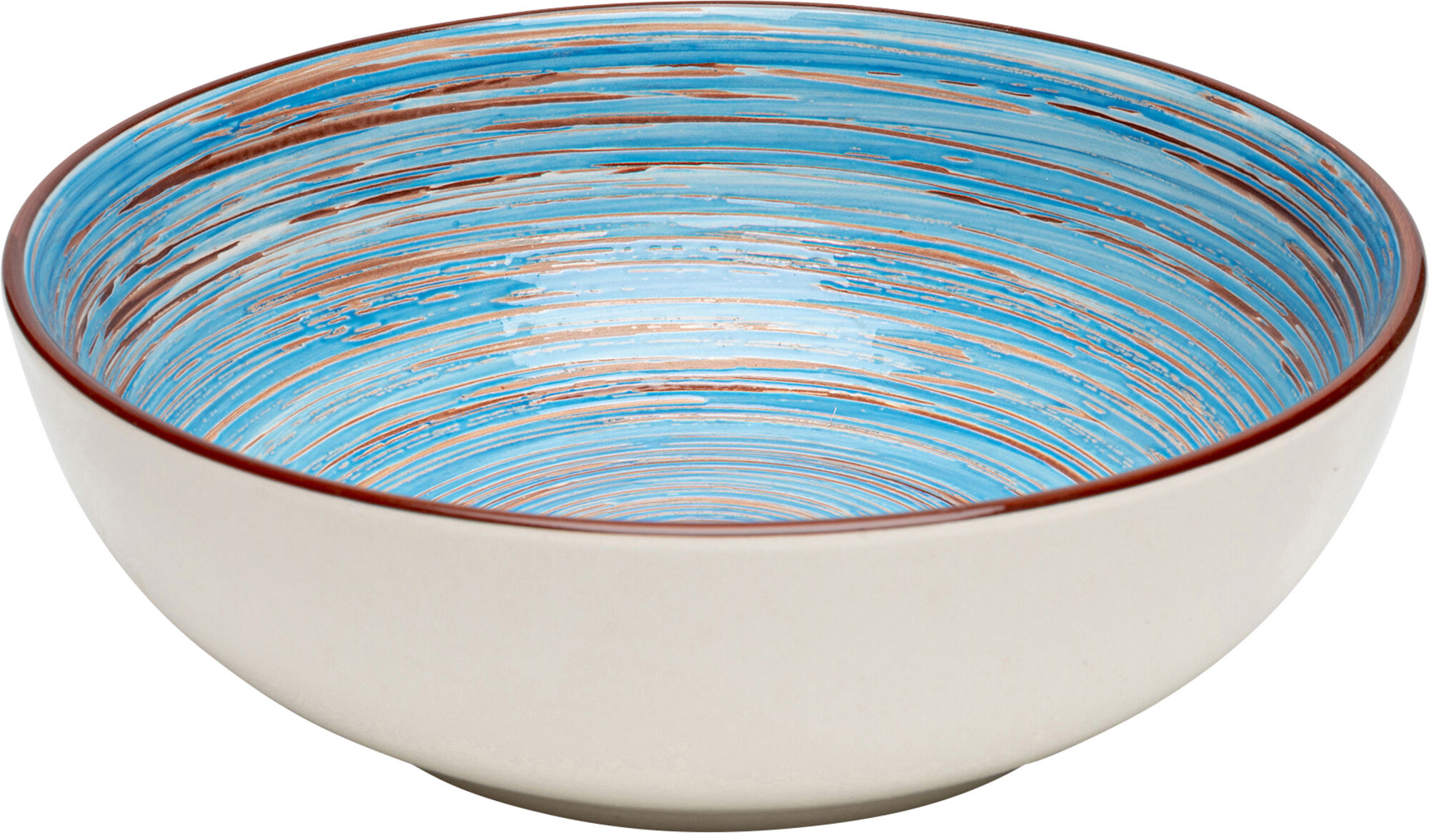 Schüssel Swirl Blau Ø22cm – Grafik-1.
