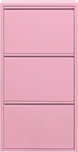 Schuhkipper Caruso 3-er Rosa