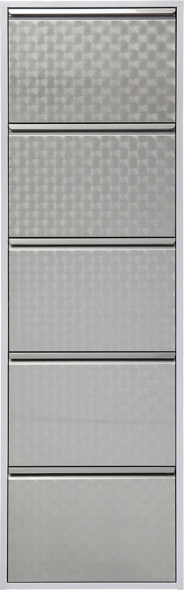 Schuhkipper Caruso 5-er silber/geflext