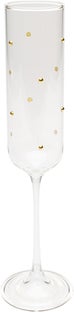 Sektglas Glam Dots Gold 25cm – Grafik-1.