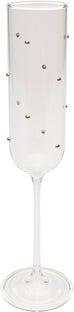 Sektglas Glam Dots Silber 25cm – Grafik-1.