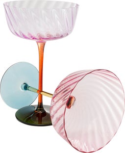 Sektglas Twist 18cm Sortiert – Grafik-1.