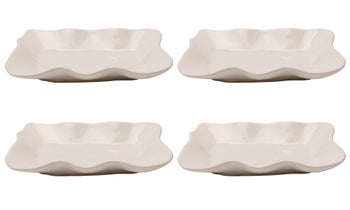 Servierplatte Organic Creme 17x26cm (4/tlg.) – Grafik-1.