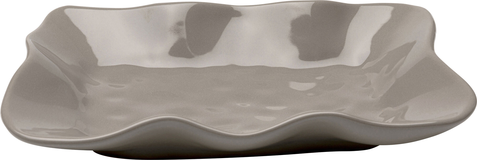 Servierplatte Organic Grau 17x26cm – Grafik-1.