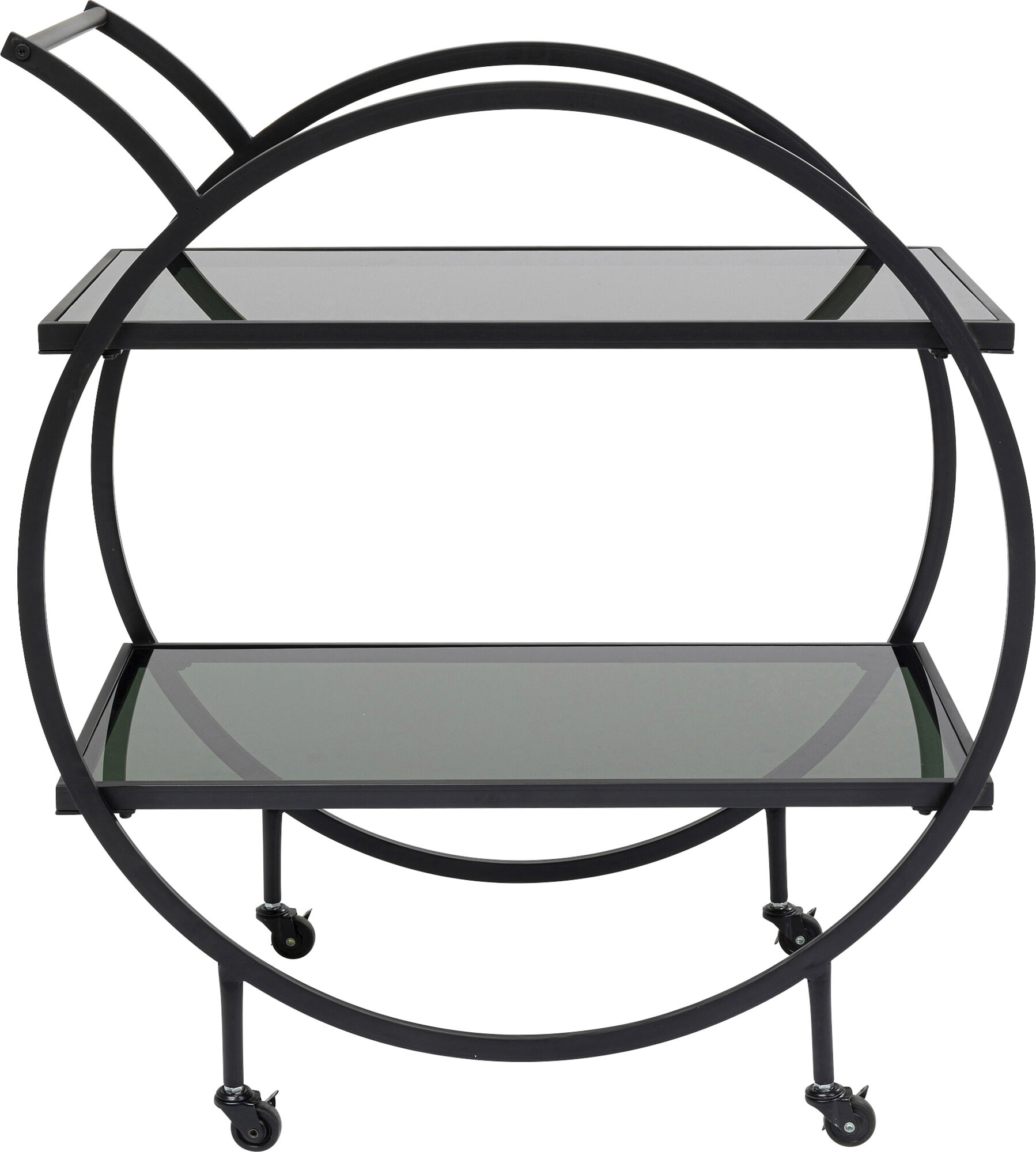 Servierwagen Loft Schwarz – Grafik-1.