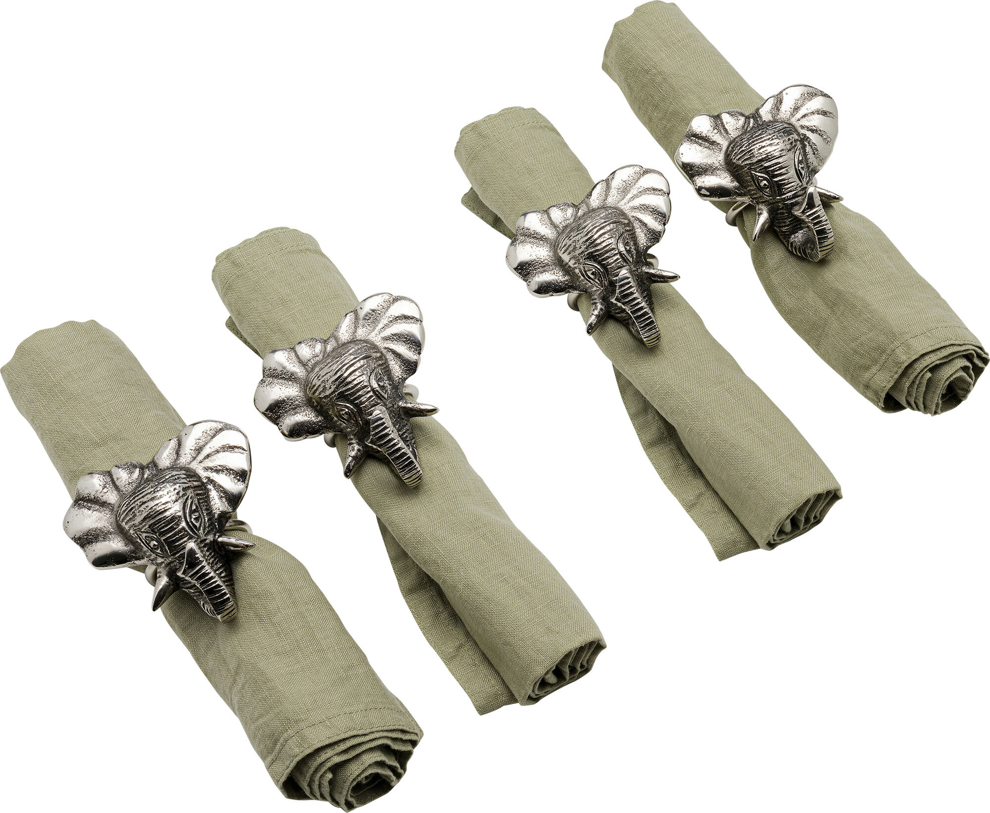 Serviettenring Happy Elephants (4/Set) – Grafik-1.