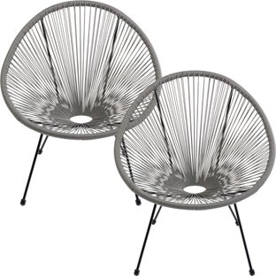 Sessel Acapulco Grau 2/Set – Grafik-1.