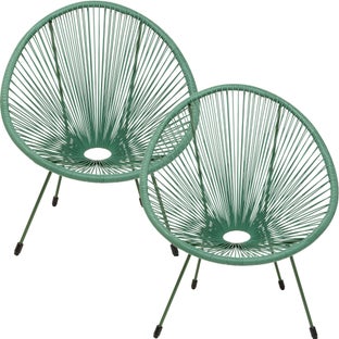 Sessel Acapulco Mono Grün 2/Set – Grafik-1.