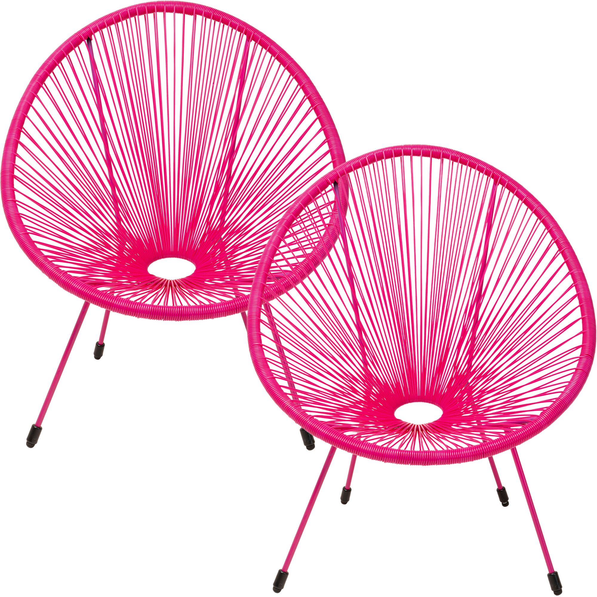 Sessel Acapulco Mono Pink 2/Set – Grafik-1.