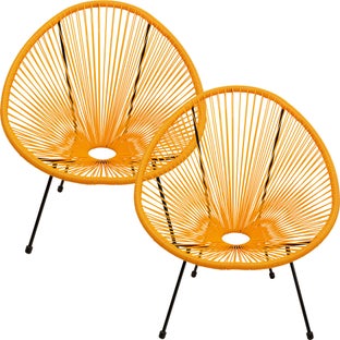 Sessel Acapulco Orange 2/Set – Grafik-1.