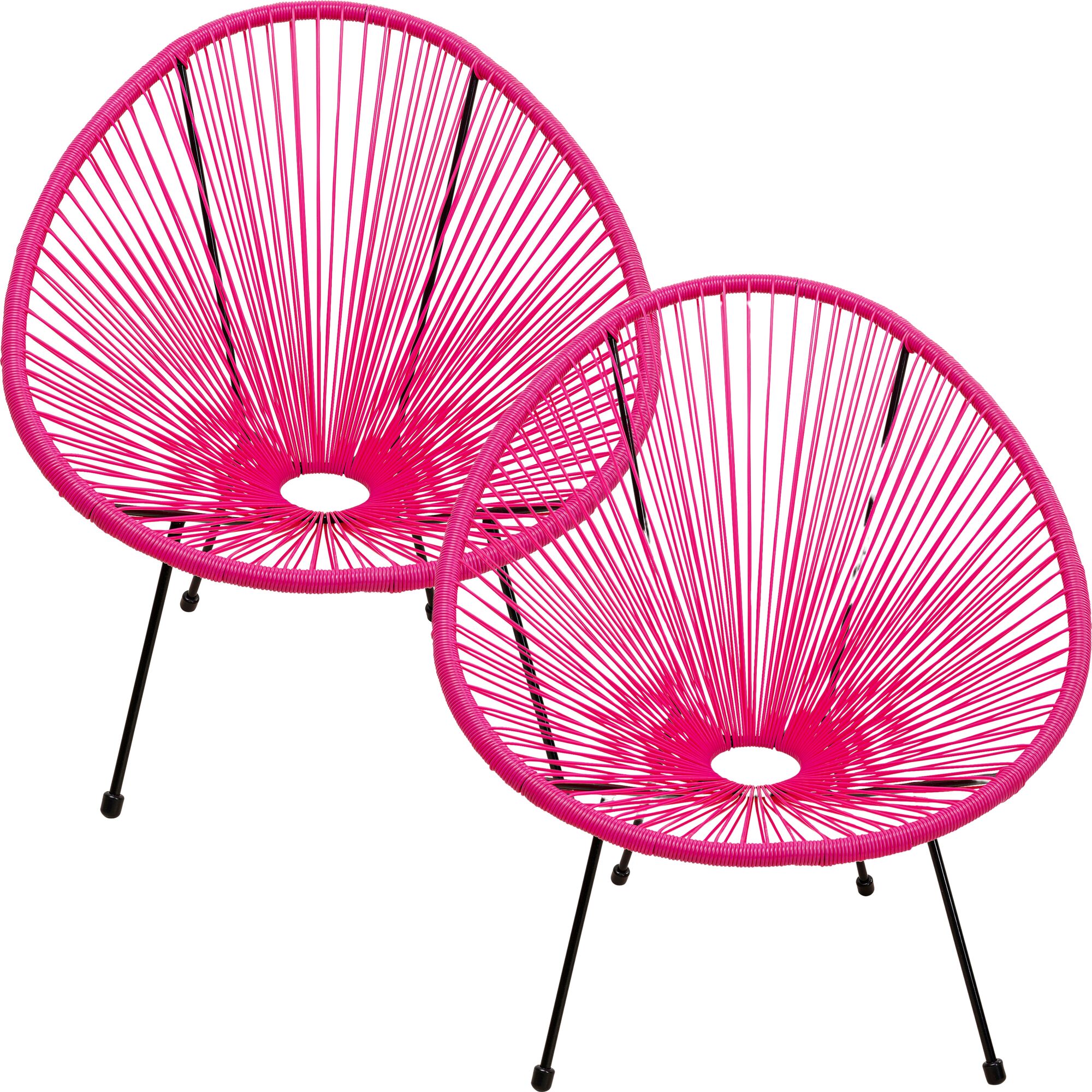 Sessel Acapulco Pink 2/Set – Grafik-1.