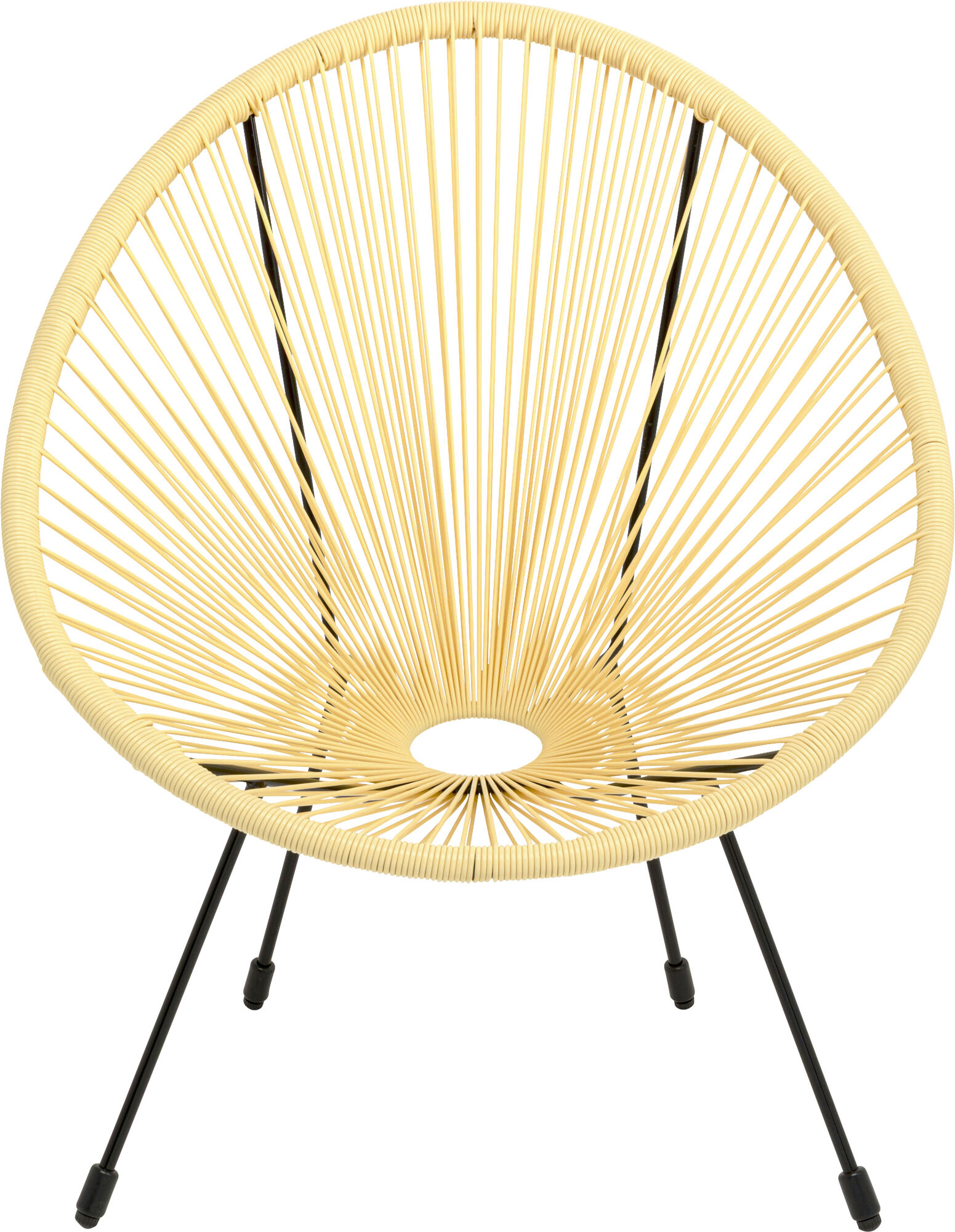 Sessel Acapulco Buttergelb – Grafik-1.