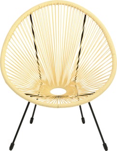 Sessel Acapulco Buttergelb – Grafik-1.