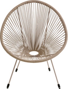 Sessel Acapulco Mono Greige – Grafik-1.