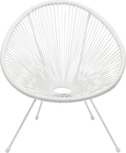 Sessel Acapulco Mono Weiß – Grafik-1.